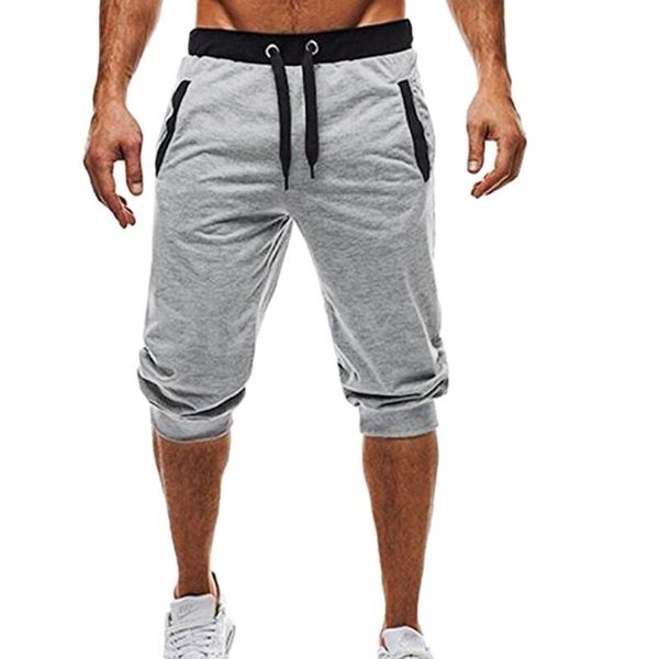 Pantalones para correr SAGACE Pantalones cortos para hombre Joggers Sport Fitness Jogging Elástico Elástico Culturismo Bermudas Pantalones de chándal A1118