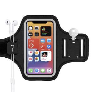 Running Telefoonhouder iPhone Case Touchscreen Waterdichte zakreflecterende houder armband voor telefoon voor het runnen van buitenmannen en dames gym telefoonhouder