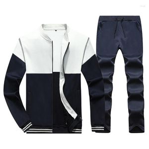 Ensembles de course 2023 hommes grande taille vêtements de sport vêtements d'entraînement de gymnastique entraînement Jogging sport printemps automne survêtement à glissière