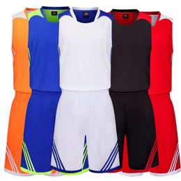 Running sets basketbal uniform pakken mannen en vrouwen jeugd primaire middelbare scholieren jersey sporttraining vest op maat 230821