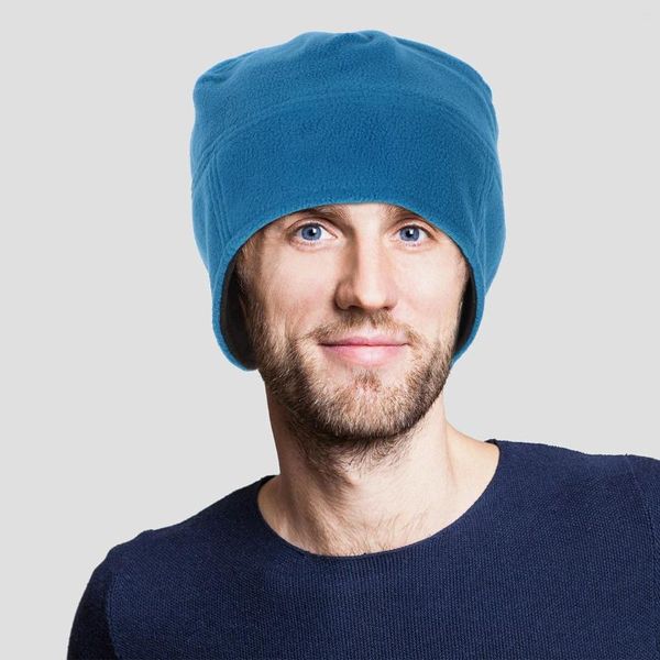 Ensembles de course Bonnet Hommes Bonnet Chapeau Oreille Coupe-Vent Chaud Portable Hiver Épaissir Polyester (Fibre de Polyester) Homme Équipement Équitation Épaissi