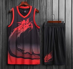 Ensembles de course en gros maillots de basket-ball personnalisés vêtements respirants 100% polyester chemises uniformes pour hommes 230518