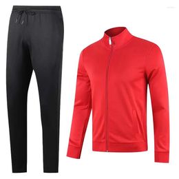 Conjuntos para correr de invierno, ropa deportiva de terciopelo para hombre, trajes para gimnasio, trotar, ropa de entrenamiento, conjunto deportivo, chándal, L-5XL