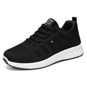 Chaussures de course chaussures de course pour femmes et hommes plates noires et blanches156