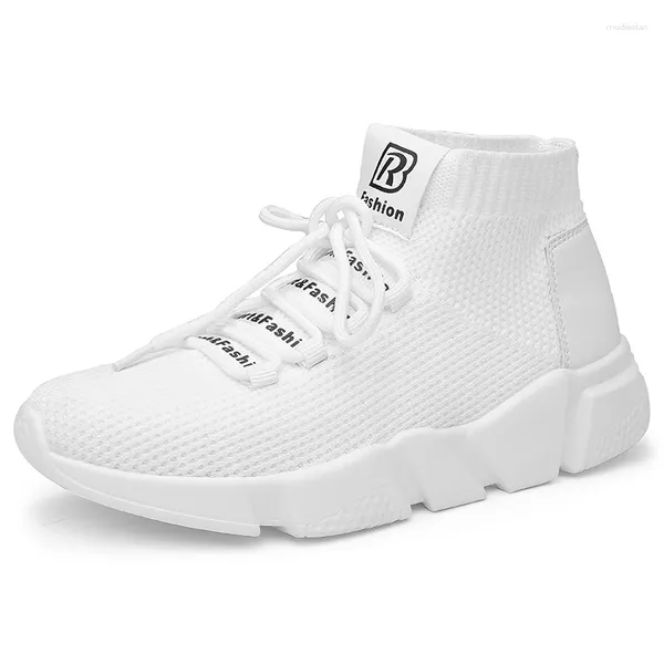 Chaussures de course 2024 Trail pour les femmes Houstable High Top chaussette de jogging baskets en plein air Athletics Sports Girls Training Shoe