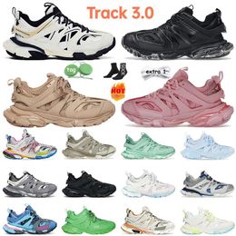 Chaussures de course 3XL Track 3.0 Chaussures de créateur Hommes Femmes Tripler 9.0 Noir Argent Beige Blanc Gym Rouge Gris Foncé Baskets Casual Mode Plaque De Luxe Pour Moi Entraîneurs Occasionnels