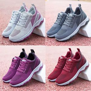 Livraison gratuite chaussures de course tout blanc rose blanc noir rouge gris violet hommes femmes baskets GAI Runner formateurs