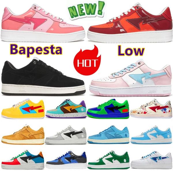 Chaussures de course Bapestas Blanc Noir Nostalgique Bourgogne Gris Marvel Comics Hulk Thor Faible Orange Pastel Vert Bleu Rose Beige Daim Hommes Femmes Athlétisme Baskets De Luxe