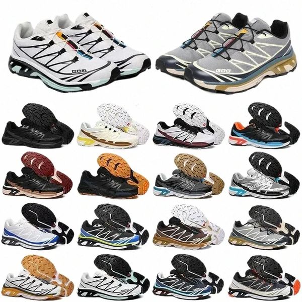 Chaussures de course Chaussures de créateurs Salo Salomon XT6 Snowcross CS Speed Cross LAB Jaune Noir Trois Blanc Collision Randonnée Sports de loisirs Chaussures de plein air D88