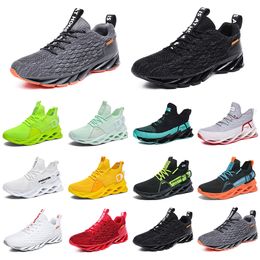 Chaussures de course pour hommes formateurs respirants General Cargo noir bleu ciel bleu sarcelle vert Tour jaune hommes mode sport baskets gratuit vingt-cinq