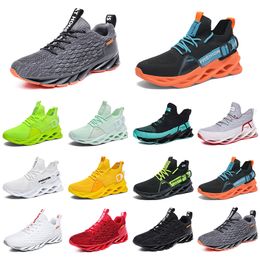 chaussures de course pour hommes baskets respirantes General Cargo noir bleu ciel bleu sarcelle vert tour jaune mens mode baskets de sport gratuit vingt neuf