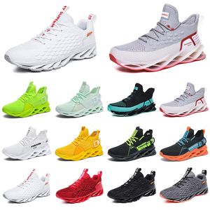 hardloopschoenen voor mannen ademende trainers Algemene vracht Black Sky blauw groenblauw Green Tour Yellow Mens Fashion Sports Sneakers gratis elf