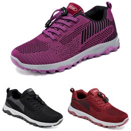 Chaussures de course pour hommes femmes noir blanc rose violet gris baskets de sport GAI 003