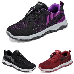 Chaussures de course pour hommes femmes noir blanc rose violet gris baskets de sport GAI 088