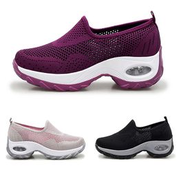 Chaussures de course pour hommes femmes pour noir bleu rose respirant confortable sport formateur sneaker GAI 003