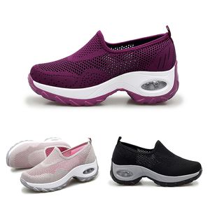 Chaussures de course pour hommes femmes pour noir bleu rose respirant confortable sport formateur sneaker GAI 043 XJ GAI