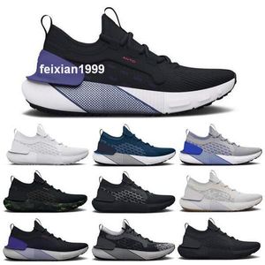 Chaussures de course pour hommes Femmes Run Trainer Sneaker Hovr Phantom 3 SE Armour Elever Reflect Imprimé Halo Gray 2024 Man Woman Skate Tenis Taille 7 - 12