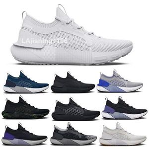 Chaussures de course pour hommes Femmes Run Trainer Sneaker Hovr Phantom 3 SE Armor Elever Reflect Imprimé Halo Gray 2024 Man Woman Fashion Tenis Taille 7 - 12