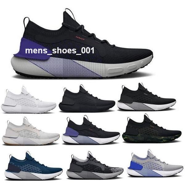 Chaussures de course pour hommes Femmes Run Trainer Sneaker Hovr Phantom 3 SE Armure Elever Reflect Imprimé Halo Gray 2024 Man Woman Zapatos Tenis Taille 7 - 12