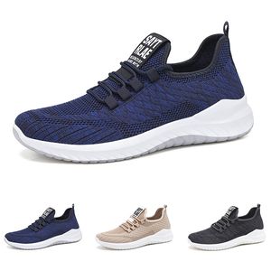 Zapatillas para correr para hombres, mujeres, color sólido, hots, bajo, negro, blanco, medio, pizarra, azul, transpirable, para hombre, para mujer, zapatillas de deporte para caminar, GAI