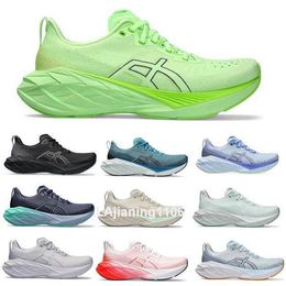 Chaussures de course pour hommes Femmes Trainers Sneakers Novablast 4 Marathon Lightweight Racked Thunder Blue Green Lime Burst 2024 Tennis Taille 5.5 - 12