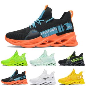 hardloopschoenen voor mannen vrouwen drievoudige witte zwarte volt groene gai damesheren trainers buiten sport sneakers