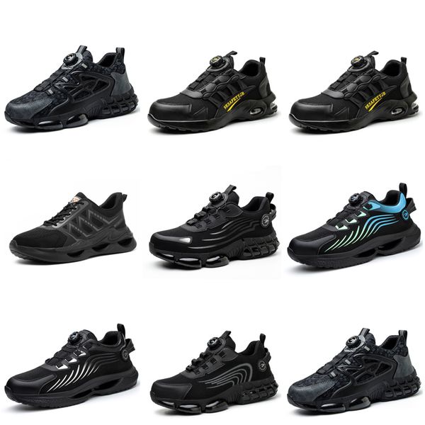 Chaussures de course GAI four hommes femmes triple noir blanc bleu foncé chaussures de marche confortables baskets de sport