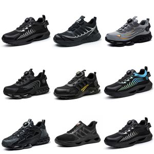 Chaussures de course GAI one hommes femmes triple noir blanc bleu foncé sport sneaker confortable maille respirant chaussures de marche