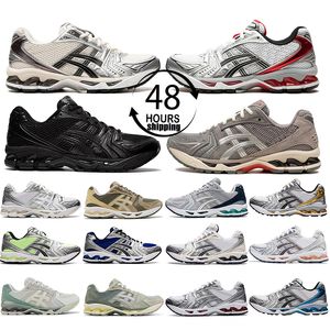 Chaussures de course GEL-KAYANO 14 ACS hommes femmes chaussures noir classique rouge crème noir métallisé prune argent blanc pur argent pur or baskets baskets