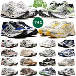 Chaussures de course gel nyc pour hommes femmes noires noires citron vert huister gris gt 2160 crème puissance solaire avoine pur sier blanc orange mens entraîneur