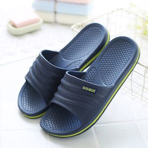 A11 Zapatillas de verano para el hogar, zapatillas de baño para hombres y mujeres, antideslizantes, zapatillas de EVA para el suelo del baño interior del hogar de la pareja