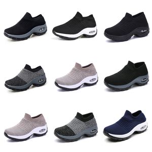 Chaussures de course Hommes Femmes GAI blanc Beige triple noir gris foncé Mesh respirant sneaker tennis plate-forme Chaussures sport Six