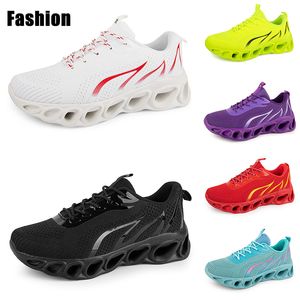 Chaussures de course hommes femmes gris blanc noir vert bleu violet baskets de sport pour hommes taille 38-45 GAI Color335