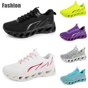 Chaussures de course hommes femmes gris blanc noir vert bleu violet baskets pour hommes baskets de sport taille 38-45 GAI Color202