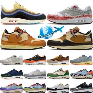 chaussures de course hommes femmes Sean Wotherspoon anniversaire Aqua Red Royal Blueprint Londres Obsidian Parra Monarch Patta Reverse Mocha baskets de sport baskets 36-45