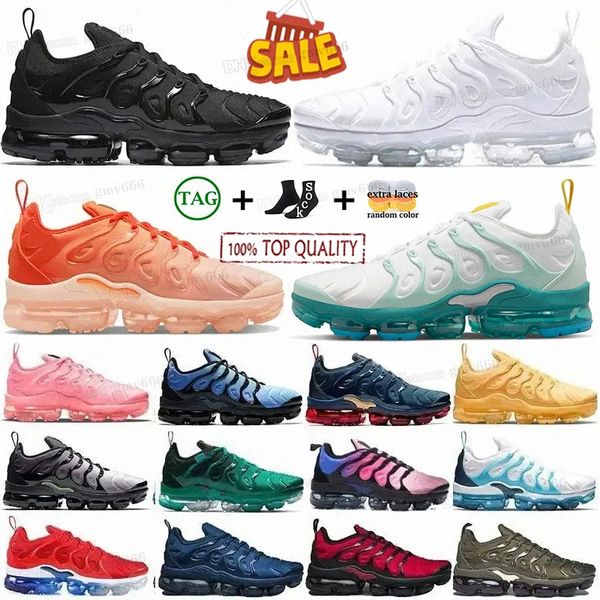 Chaussures de course Hommes Femmes Baskets Triple Noir Balle De Tennis USA Cerise Hyper Violet Olive Orange Gradients Atlanta Sports De Plein Air Baskets Eur 36-46 L73q #