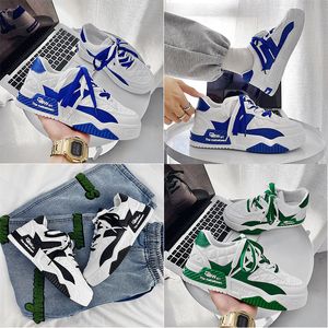 Hardloopschoenen heren loopt sneakers training schoenen leer zwart groen grijs blauw bruin wandeljogg sneaker