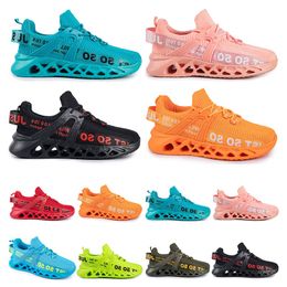 chaussures de course hommes femmes grande taille 36-48 eur mode respirant confortable noir blanc vert rouge rose bule orange soixante et un