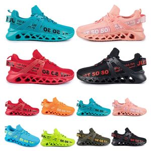 Running Shoes Mens Dames Big Size 36-48 EUR Mode Ademend comfortabel Zwart Wit Groen Rood Roze Bule Oranje Seven enzeventig