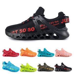 chaussures de course hommes femmes grande taille 36-48 eur mode respirant confortable noir blanc vert rouge rose bule orange cinquante-trois