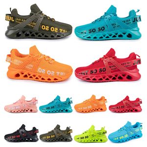 Zapatillas para correr para hombre para mujer Tamaño grande 36-48 EUR Moda Transpirable Cómodo Negro Blanco Verde Rojo Rosa Bule Naranja Treinta y seis