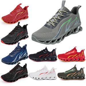 Chaussures de course baskets de mode pour hommes sans marque blanc noir jaune or bleu marine élevé vert baskets de sport pour hommes # 180