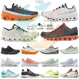 Loopschoenen On Cloud 2024 Mannen Vrouwen Sneaker Triple Flame Surfernova Lumos Alle Zwart Wit Acai Paars Geel Eclipse