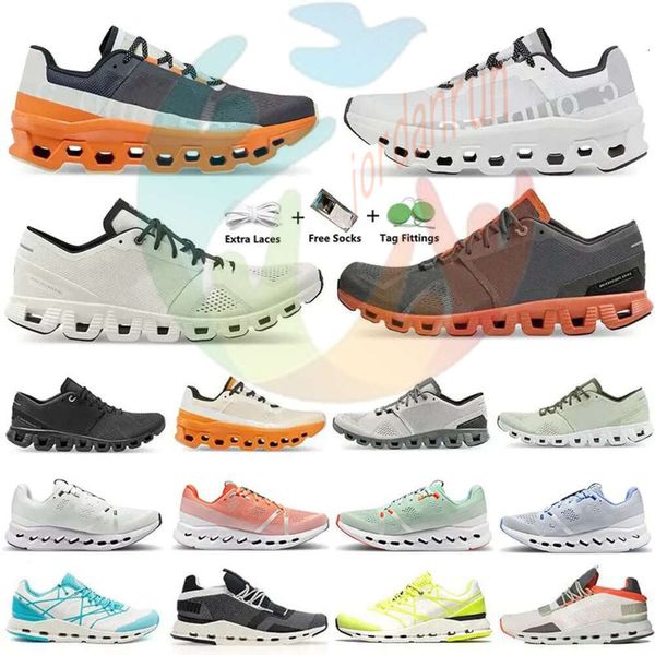 Zapatillas para correr On Cloud 2024 Hombres Mujeres Zapatillas Triple Flame Surfernova Lumos Todo Negro Blanco Acai Púrpura Amarillo Eclipse