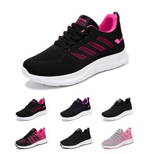 Chaussures de course Outdoor pour les hommes Femmes Breffable Athletic Shoe Mens Trainers Sport Gai White Navy Fashion Sneakers Taille 36-41