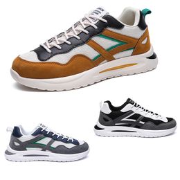 Chaussures de course Plate-forme baskets Hommes Femmes Plate-forme Chaussures décontractées Noir Blanc Gris Marron Hommes Tainers outdoos baskets