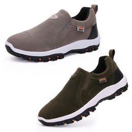 Chaussures de course printemps été rouge noir rose vert marron hommes bas plage respirant chaussures à semelle souple hommes plats blac1 GAI-33