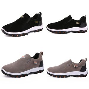 Chaussures de course printemps été rouge noir rose vert marron hommes bas haut plage respirant chaussures à semelle souple hommes plats blac1 GAI-51 XJ