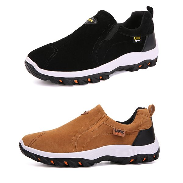 Chaussures de course printemps été rouge noir rose vert marron hommes bas haut plage respirant chaussures à semelle souple hommes plats blac1 GAI-17 XJ