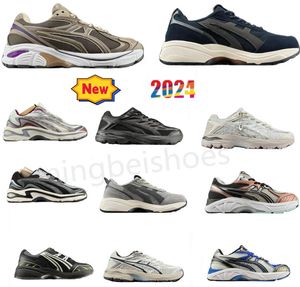 Chaussures de course Top Retro Designer Gel décontracté Kayano14 TRAINS CUIR BLACK VERT TIGER GEL NYC25SEPEED BLANC Silver Low Low Athletic Men Femmes d'extérieur Sports extérieurs